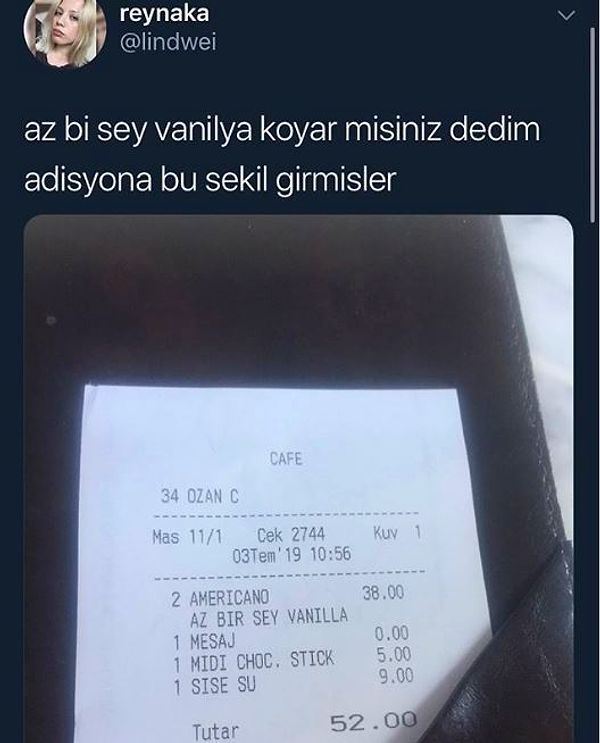 14. İlla rencide edeceksiniz. Ne yapalım paramız yok...