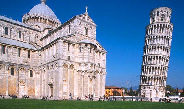1173 - Yapımı iki asır sürecek olan Pisa Kulesi'nin inşası başladı.