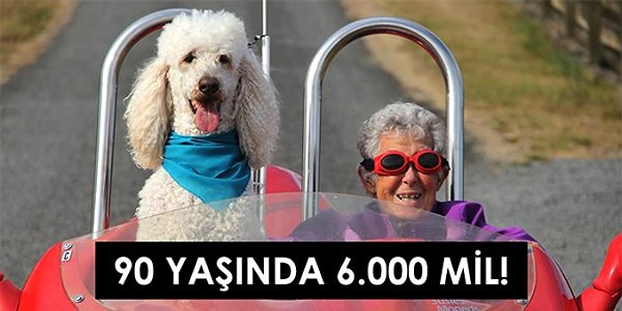 Hayallerinizi Ertelemeyin! 90 Yaşında Kanserle Savaşırken Bir Yandan da Köpeğiyle Dünyayı Dolaşan Cesur Norma'nın Hikayesi