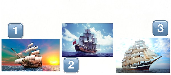 Какой из трёх кораблей выбираете?