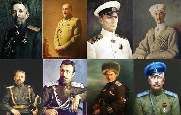 8. Кто из руководителей белого движения был расстрелян в 1920 году?