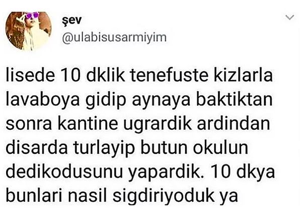 1. Günlük rutinler.