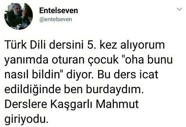 2. Edebiyatın ta kendisiyim.