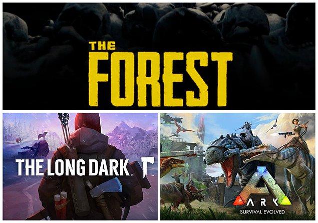 En iyi hayatta kalma (Survival) oyunu: The Forest.
