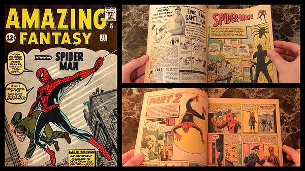 1962 - Stan Lee ve Steve Ditko'nun yarattığı Örümcek Adam yayınlandı.