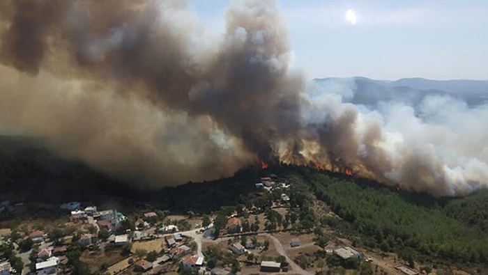 Bodrum'da Çıkan Orman Yangını Kontrol Altına Alındı