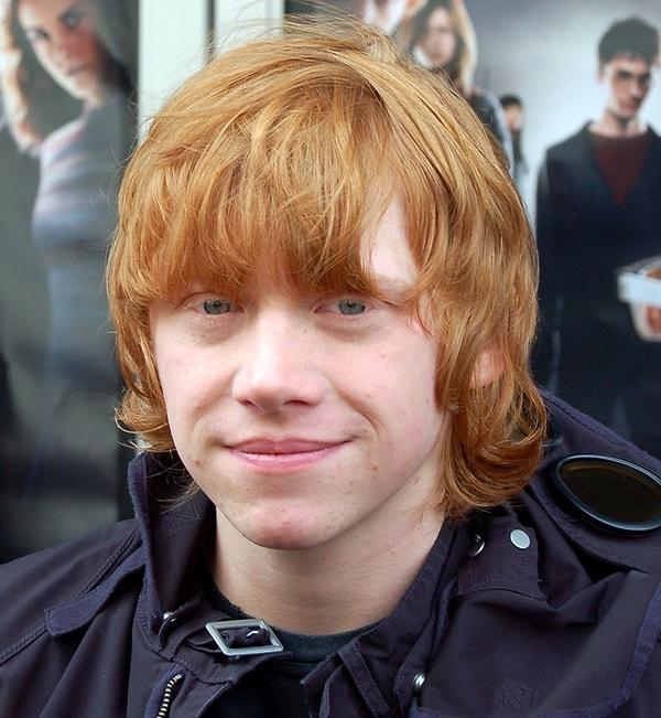 17. Harry Potter'ın sevimli baş belası Rupert Grint de saçlarının güzelliğiyle kalbimizin derinliklerinde.