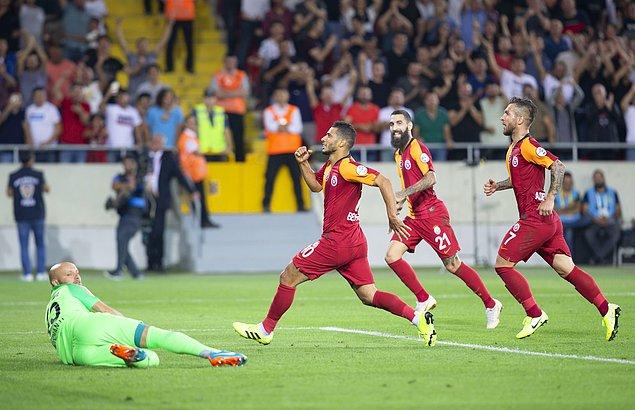Galatasaray'ın tek golü Younes Belhanda'dan geldi. Faslı yıldız, 38. dakikada attığı şık golle takımına kupayı getirdi.
