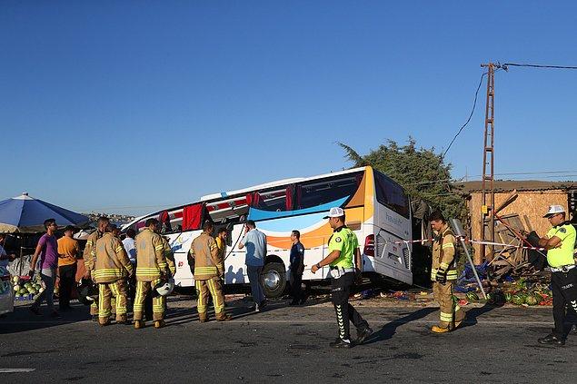 Kazada, ilk belirlemelere göre 1 kişi öldü, 7 kişi yaralandı.