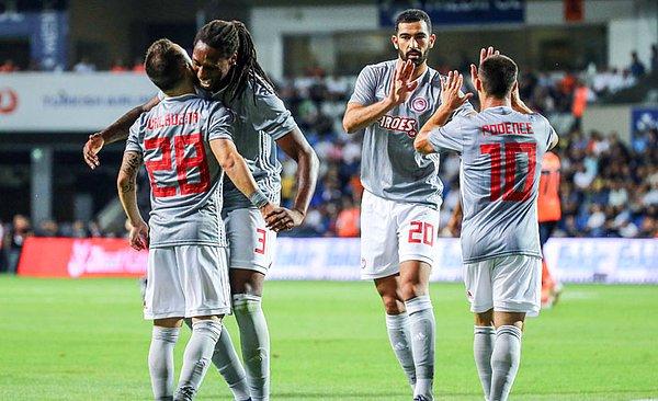 53'üncü dakikada Olympiakos'un golü geldi. Valbuena'nın ortasında Masouras kafa vuruşuyla topu ağlarla buluşturdu: 0-1.