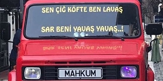 İçlerinden Ne Geliyorsa Olduğu Gibi Araçlarının Arkasına Yazarak Eğlenmesini Bilmiş 10 Kişi