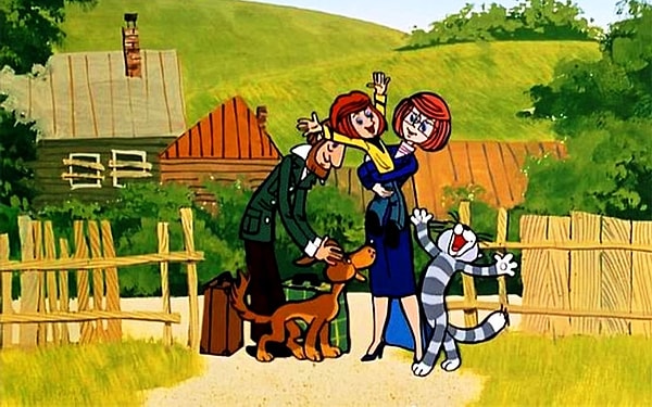 Согласно ответам,  ваш любимый советский мультфильм - "Простоквашино"!