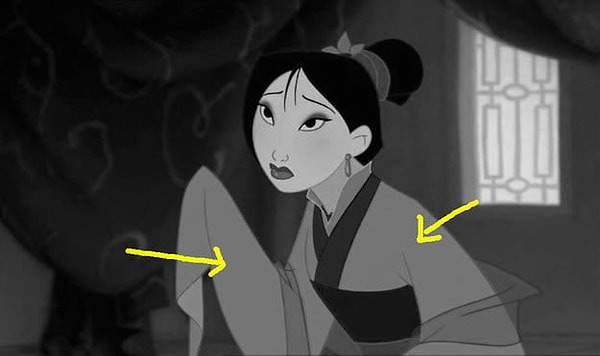 10. И, наконец, кимоно Мулан было...