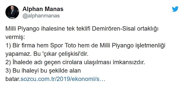 Milli Piyango'nun özel bir şirkete işletmeye verilmesi sosyal medyanın gündeminde...