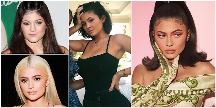 Bugün 22 Yaşına Giren Dünyanın En Genç Dolar Milyarderi Kylie Jenner'ın Yıllar İçinde Geçirdiği Şaşırtıcı Değişim