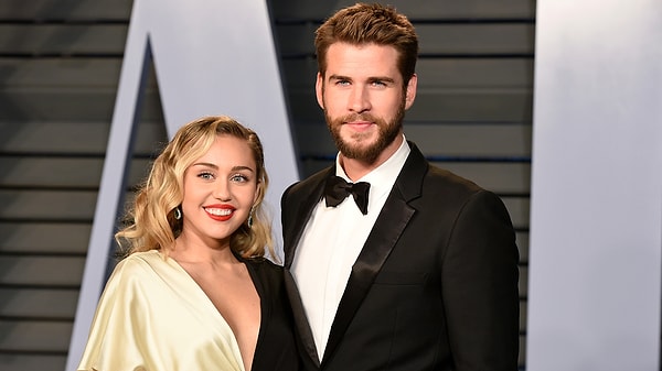 Gösteri dünyasının en mutlu genç çiftlerinden biriydi Miley Cyrus ve Liam Hemsworth.