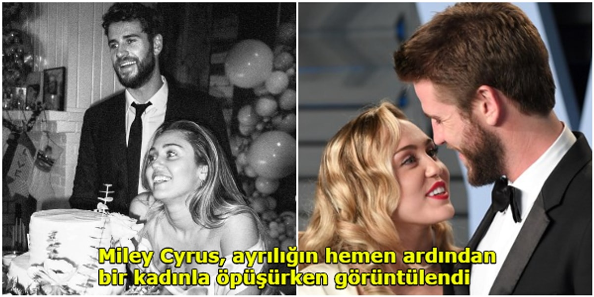 Aska Dair Umutlar Tukenmeye Devam Ediyor 7 Ay Once Evlenen Miley Cyrus Ve Liam Hemsworth Ayrildiklarini Acikladi Onedio Com