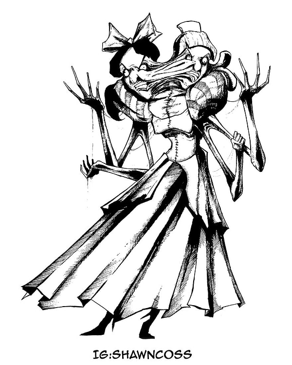 6. Злые сводные сестры сиамские близнецы Золушки