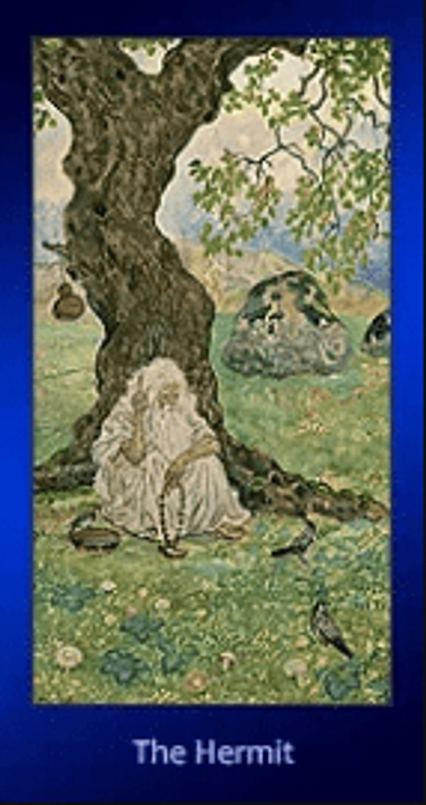 Вам выпала карта Отшельник!