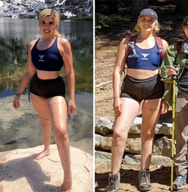 5. Инстаграм девушки и ее фотография в чужом профиле