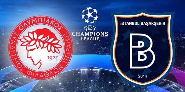 Medipol Başakşehir, UEFA Şampiyonlar Ligi 3. eleme turu rövanş maçında bugün deplasmanda Yunanistan temsilcisi Olympiakos ile karşı karşıya gelecek.