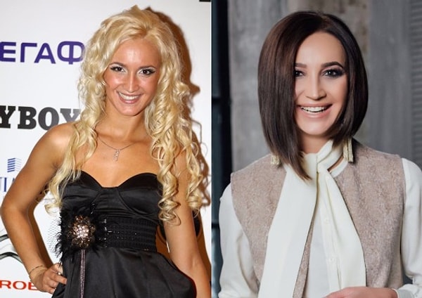 11. Ольга Бузова, придя на проект "Дом-2", вовсю эксплуатировала образ легкомысленной блондинки. Сейчас она самая популярна девушка страны, а это обязывает выглядеть серьезней.