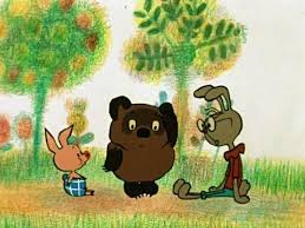 11. Что случилось с Винни-Пухом в гостях?