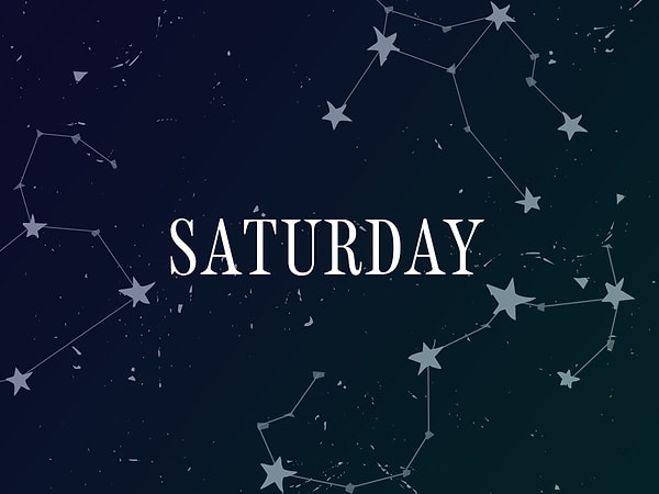 Ваши ответы говорят, что вы родились в субботу!