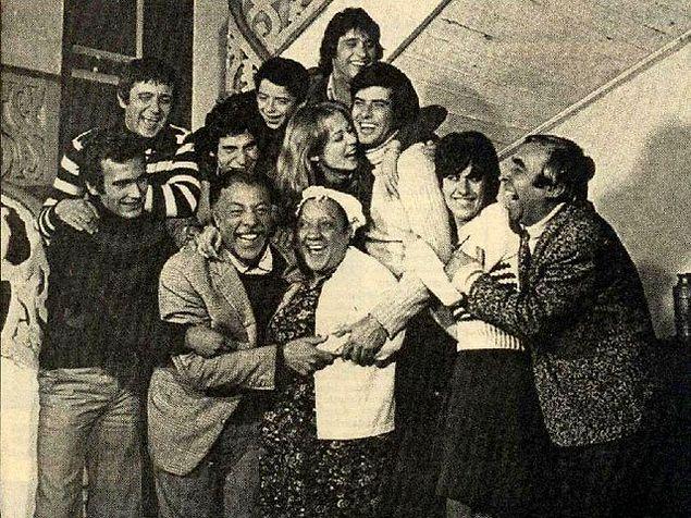 Bizim Aile filminden bir kare, İstanbul, 1978.