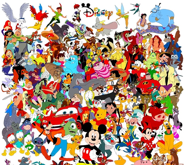 4. Сможете ли вы найти шестерых принцесс Диснея?