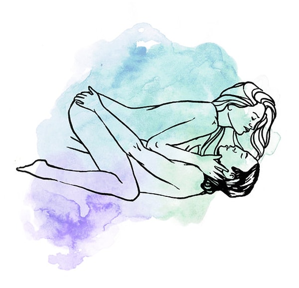 5. Поза наездницы