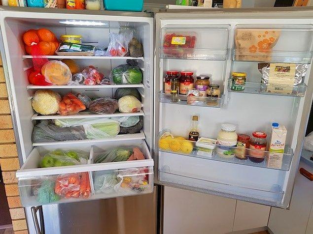 7. Yiyecekleri buzdolabında çürümeye terk etmek.