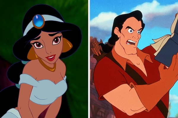 Вы микс Жасмин и Гастона!