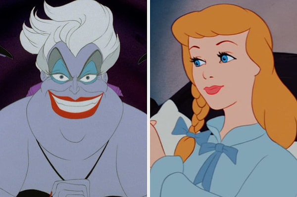 Вы микс Золушки и Урсулы!