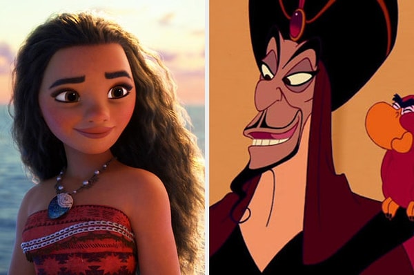 Вы микс Моаны и Джафара!