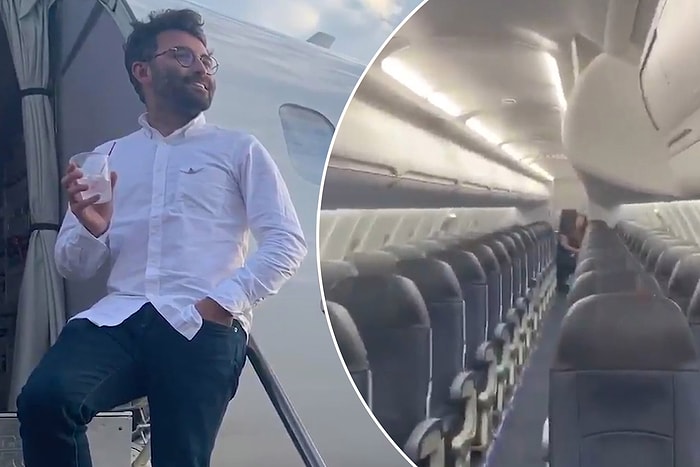 Yolcu Uçağında Tek Biletli Yolcu Olarak Uçan ABD'li Yönetmenin Yaşadığı Muhteşem Deneyim!