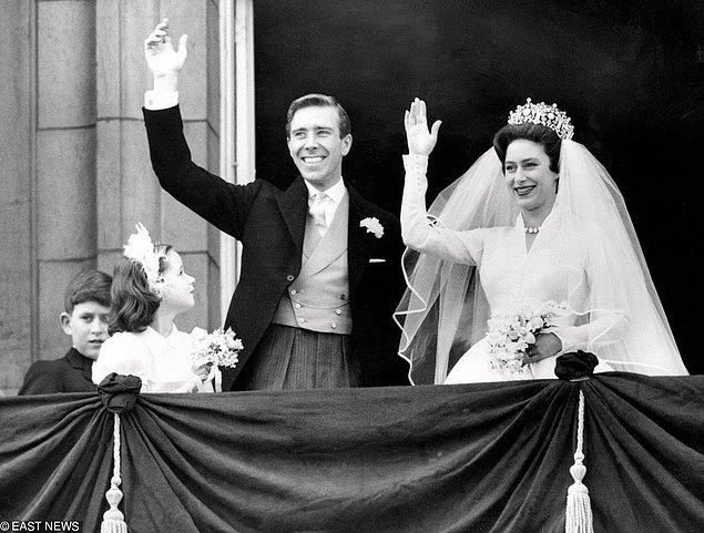 İlk kraliyet düğünü: Prenses Margaret ve Antony Armstrong-Jones