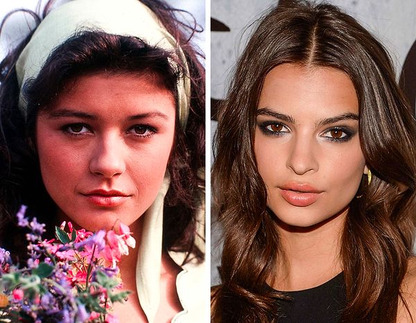 3. Catherine Zeta-Jones ve Emily Ratajkowski, 22 yaşında