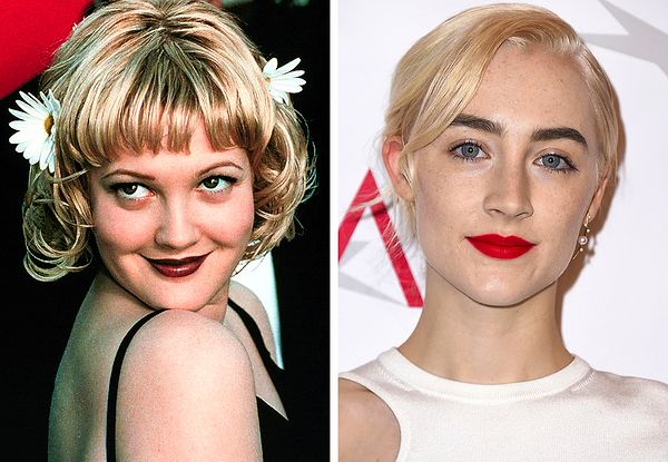 6. Drew Barrymore ve Saoirse Ronan, 23 yaşında