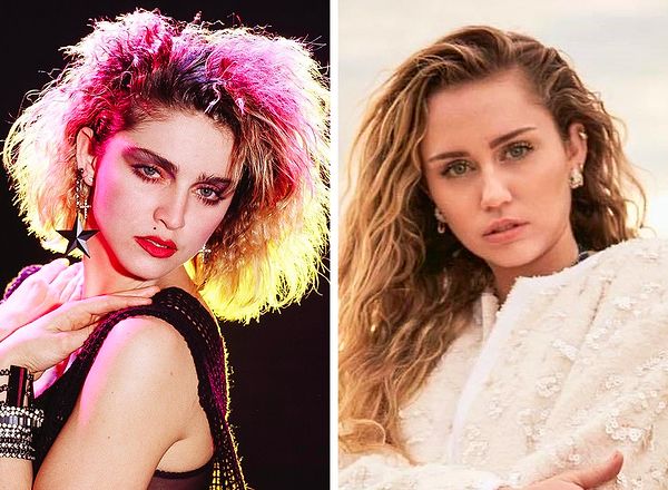 9. Madonna ve Miley Cyrus, 26 yaşında