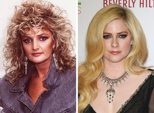 14. Bonnie Tyler ve Avril Lavigne, 35 yaşında