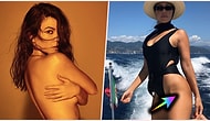 Instagram'da Çatlaklarının Olduğu Bir Fotoğrafı Korkusuzca Paylaşan Kourtney Kardashian Herkesi Kendine Hayran Bıraktı