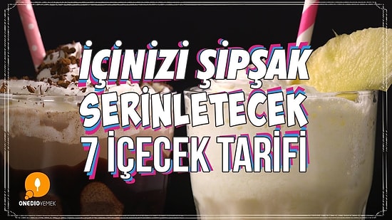 Kavurucu Sıcaklardan Bunalmaya Çare Bulundu! İçinizi Şipşak Serinletecek 7 İçecek Nasıl Yapılır?