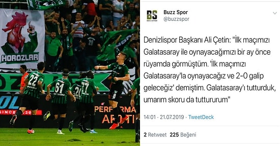 Galatasaray Yenilgiyle Başladı! Yukatel Denizlispor-Galatasaray Maçında Yaşananlar ve Tepkiler