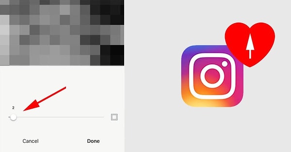 Düzenleme kısmındaki filtrelerden herhangi birine dokunduğunuzda, Instagram size o filtreyi hangi oranda kullanmak istediğinizi seçme şansı sunuyor.