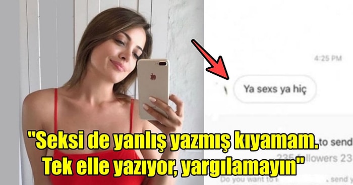 İrem Sak Kendisine Instagram'dan Gelen Taciz Mesajlarını Tek Tek İfşa Etti!