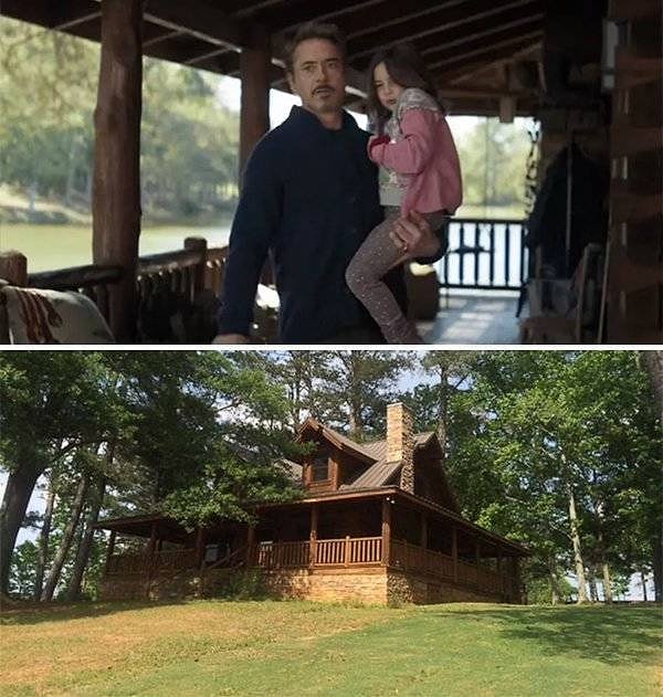 3. Дом Тони Старка из фильма "Мстители: Финал"