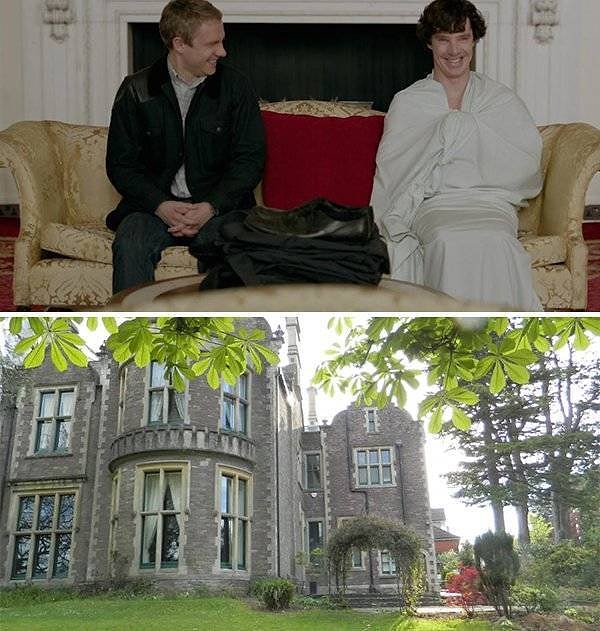 5. "Резиденция джентельмена викторианской эпохи" из сериала "Шерлок"