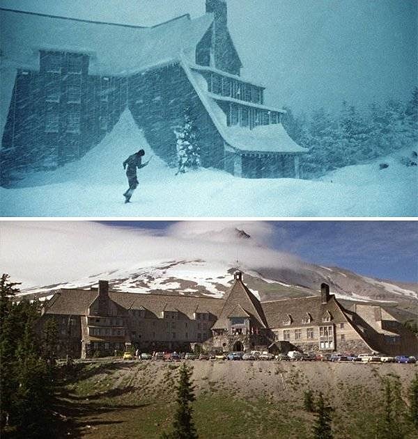6. Горнолыжная зона Timberline Lodge в США послужила местом съемок фильма "Сияние"