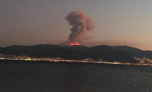 Gelen ihbarlar doğrultusunda, yangının çıkış nedeninin sabotaj olma ihtimaline karşı araştırmaların sürdüğü aktarıldı.